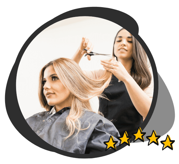 Illustration : Visualisez Avis Google salon de coiffure